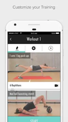 Pilates Training android App screenshot 0