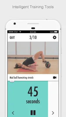 Pilates Training android App screenshot 2